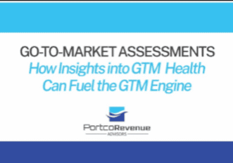 GTM assessments slide with company logo